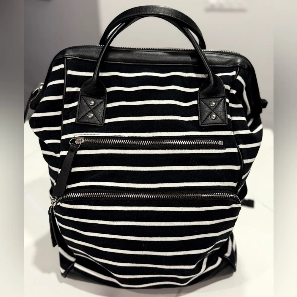 Wild Fable • Striped Backpack / Diaper Bag
